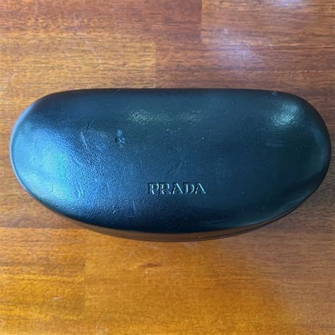 prada sunglasses case|prada authentic hard sunglasses case.